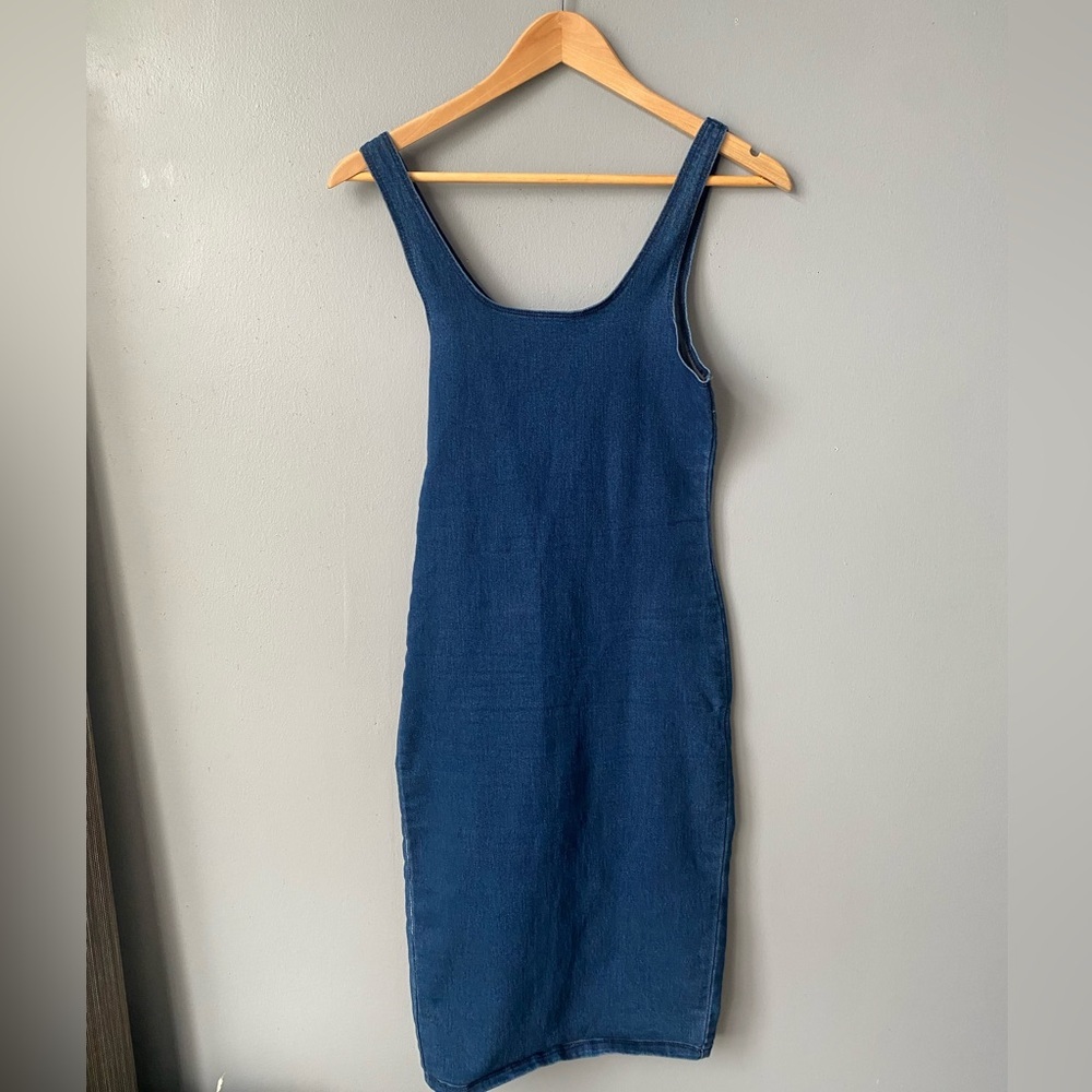 Denin Sleeveless Dress